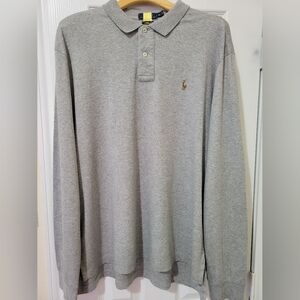 Mens Long Sleeve Polo